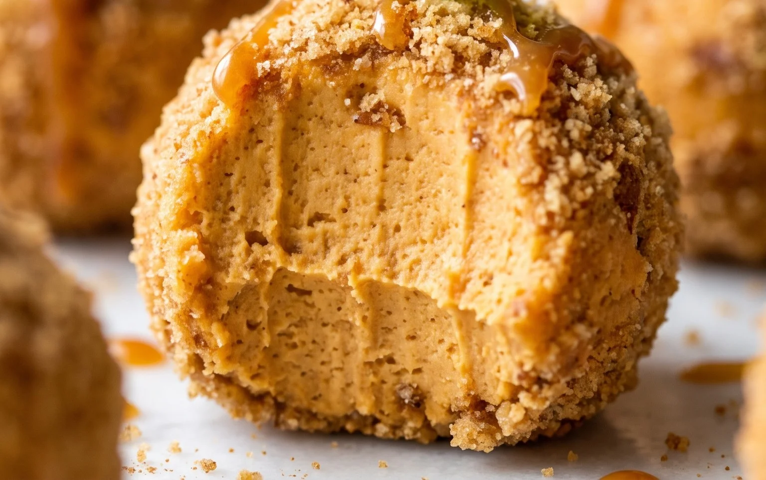 No Bake Pumpkin Cheesecake Balls
