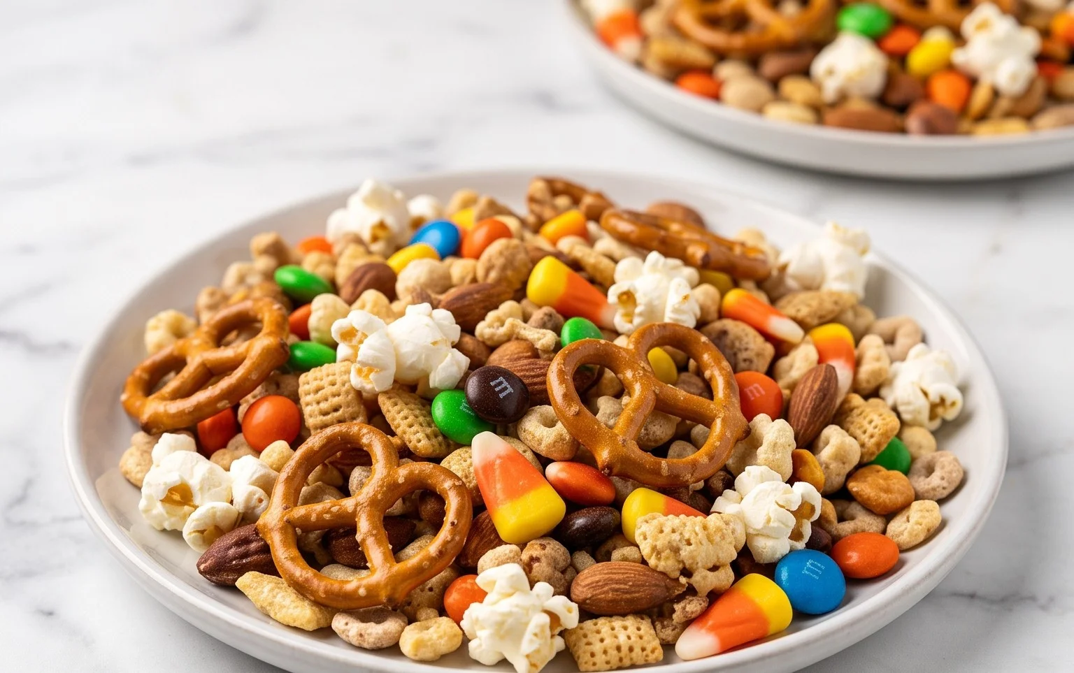 Scarecrow Crunch Snack Mix Easy No-Bake Fall Treat