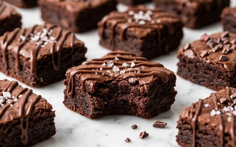 Fudgy Chocolate Black Bean Brownie Bites-Healthy Treat