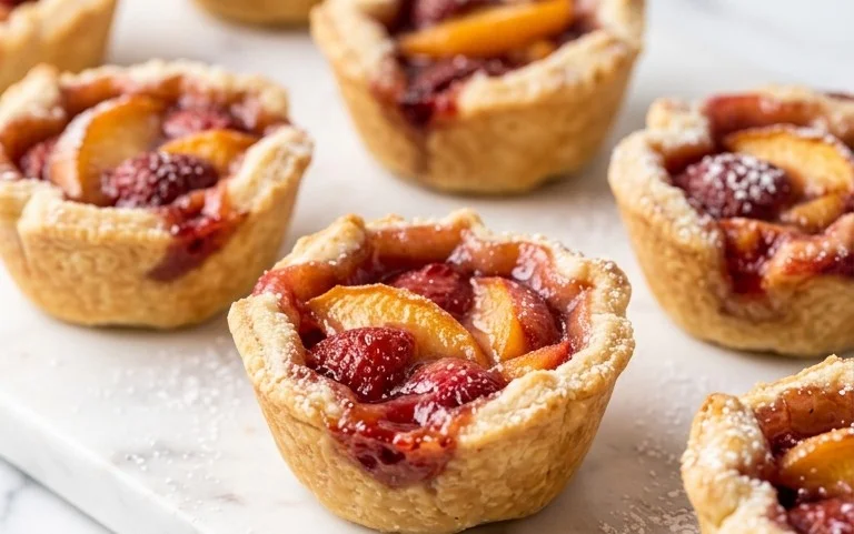 Strawberry Peach Pie Bites Easy Summer Dessert