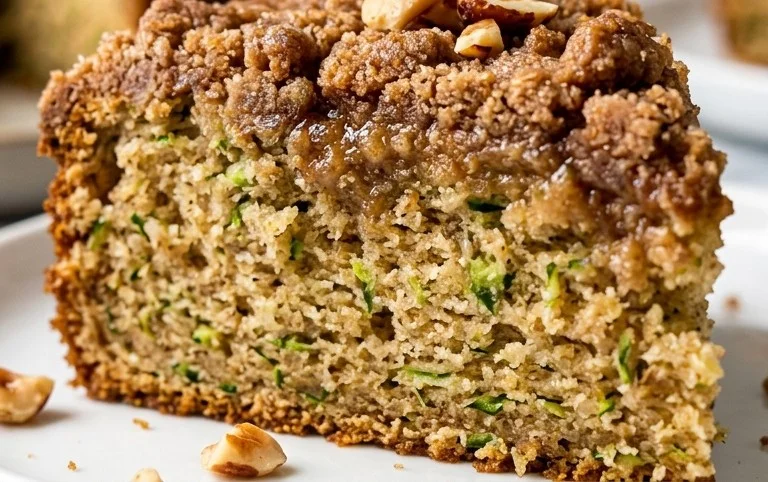 Brown Butter Zucchini Coffee Cake