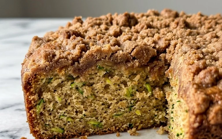 Brown Butter Zucchini Coffee Cake Moist & Nutty