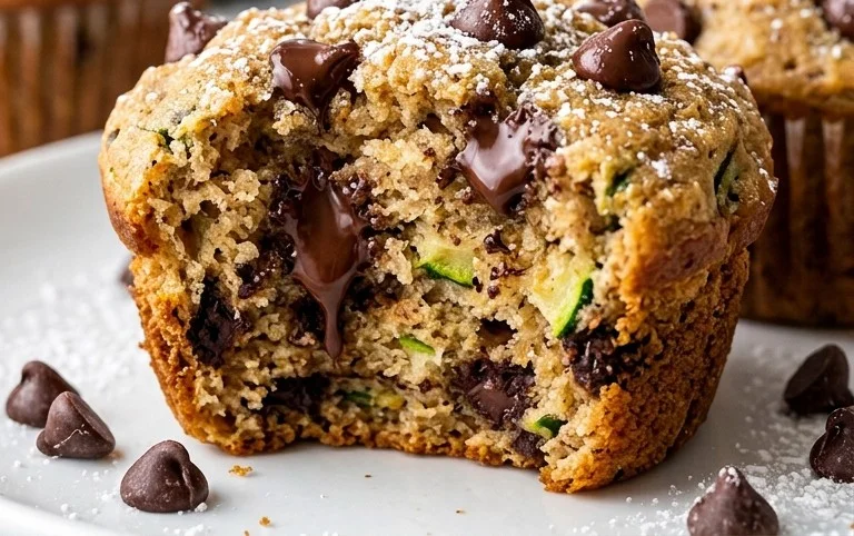 Chocolate Chip Zucchini Muffins