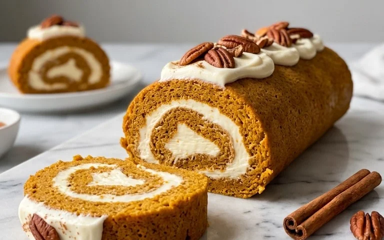 Classic Pumpkin Roll Recipe – Easy Fall Dessert