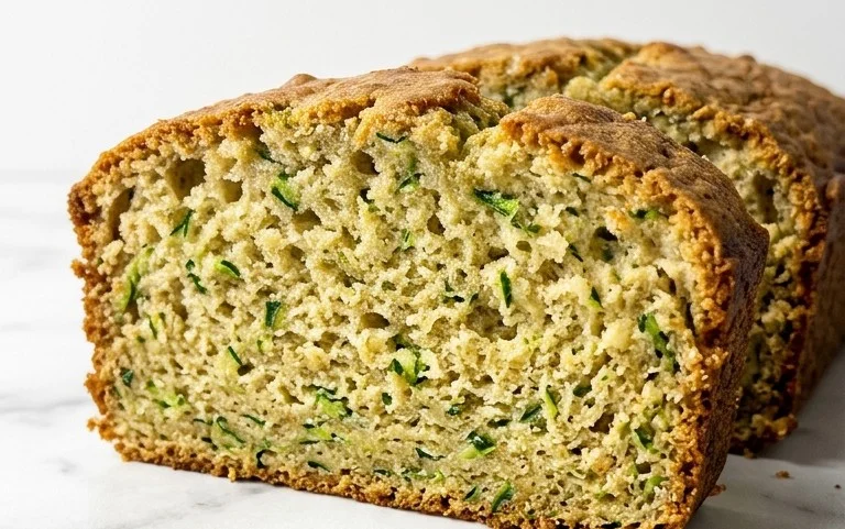 Moist Greek Yogurt Zucchini Bread-Healthy Twist